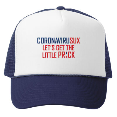 Cap Mesh Back - CORONAVIRUSUX LET'S GET THE LITTLE PR!CK Thumbnail